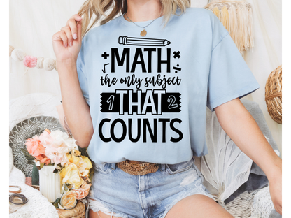 The Only Subject That Counts T-Shirt