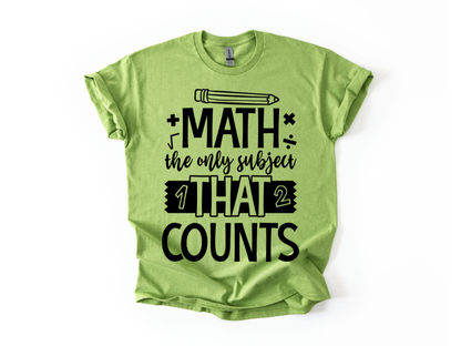 The Only Subject That Counts T-Shirt