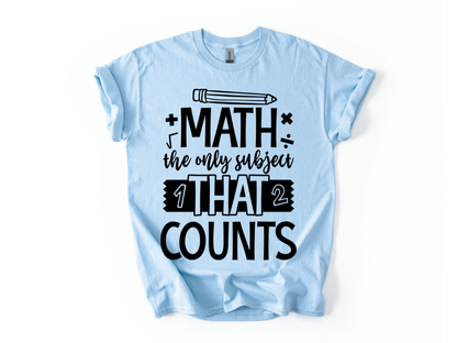 The Only Subject That Counts T-Shirt