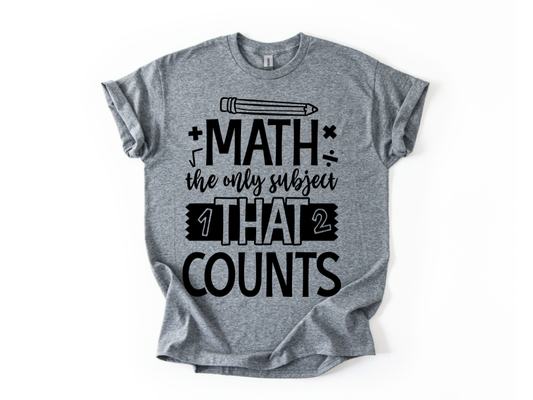 The Only Subject That Counts T-Shirt