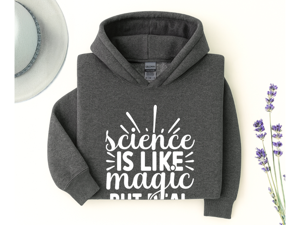 Science Is Like Magic But Real Hoodie