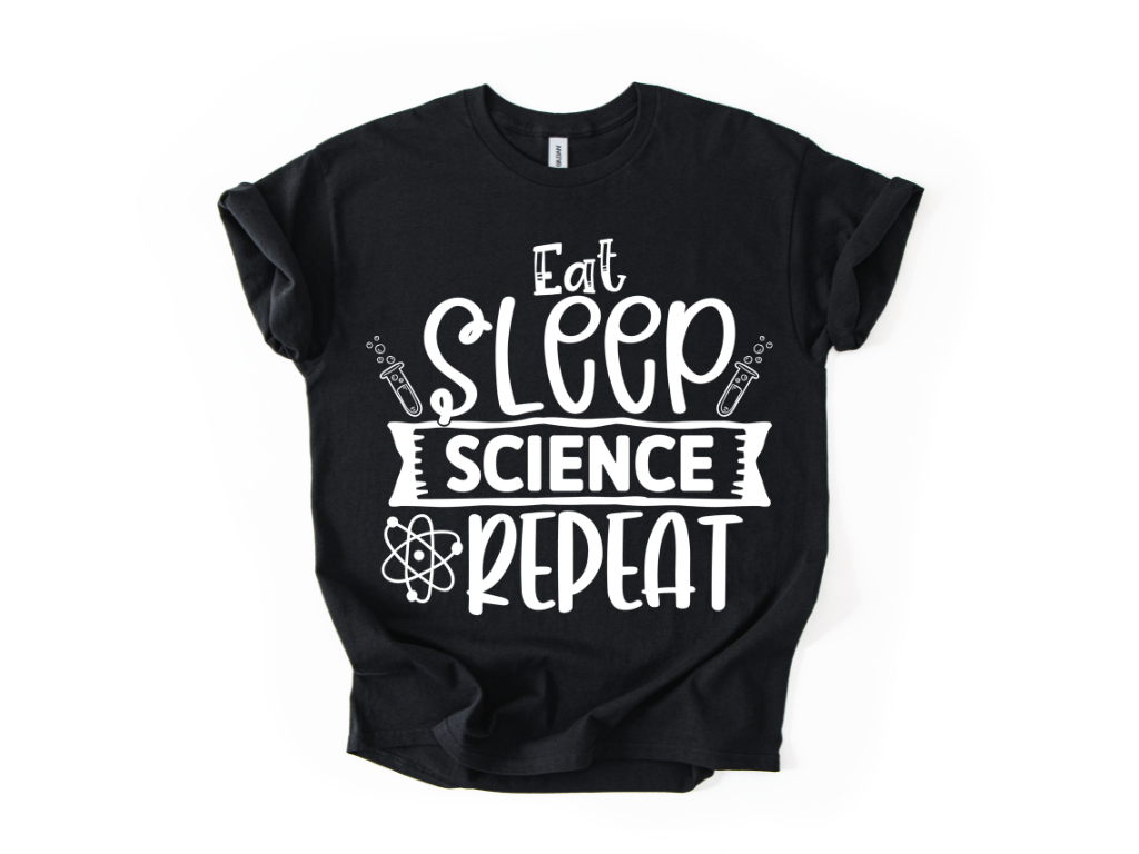 Eat Sleep Science Repeat T-Shirt