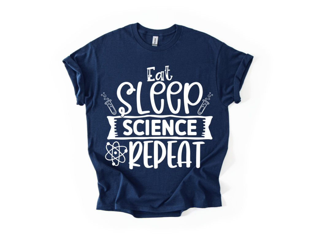 Eat Sleep Science Repeat T-Shirt