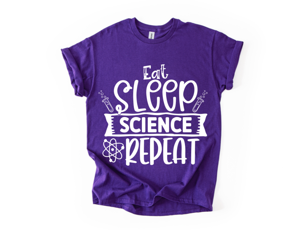 Eat Sleep Science Repeat T-Shirt