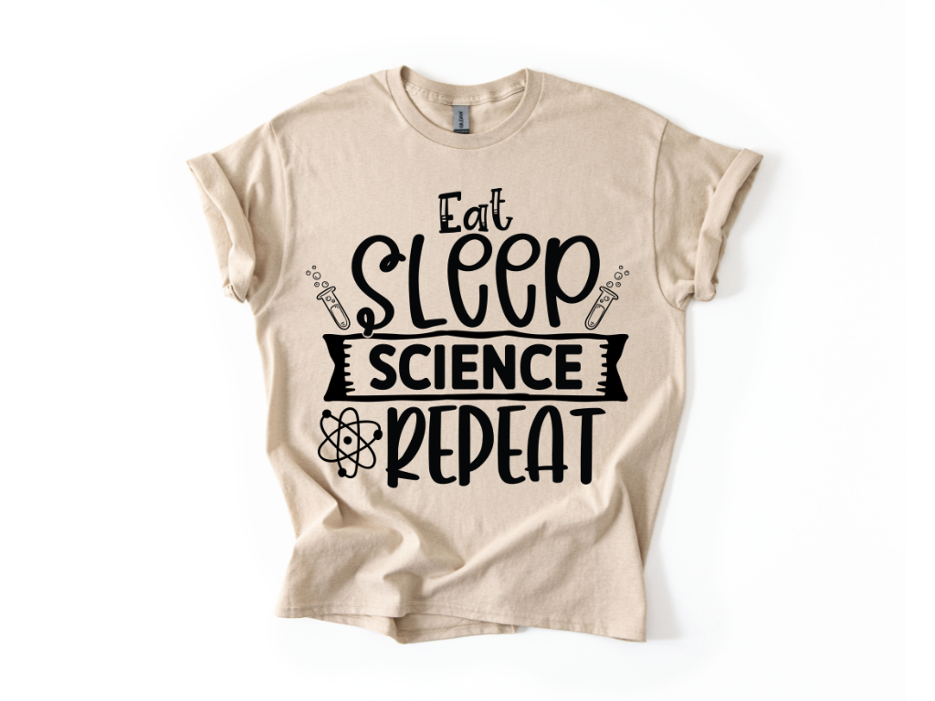 Eat Sleep Science Repeat T-Shirt