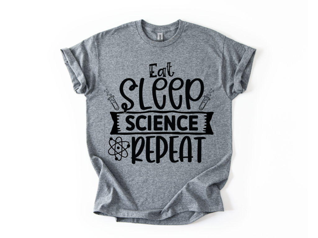 Eat Sleep Science Repeat T-Shirt
