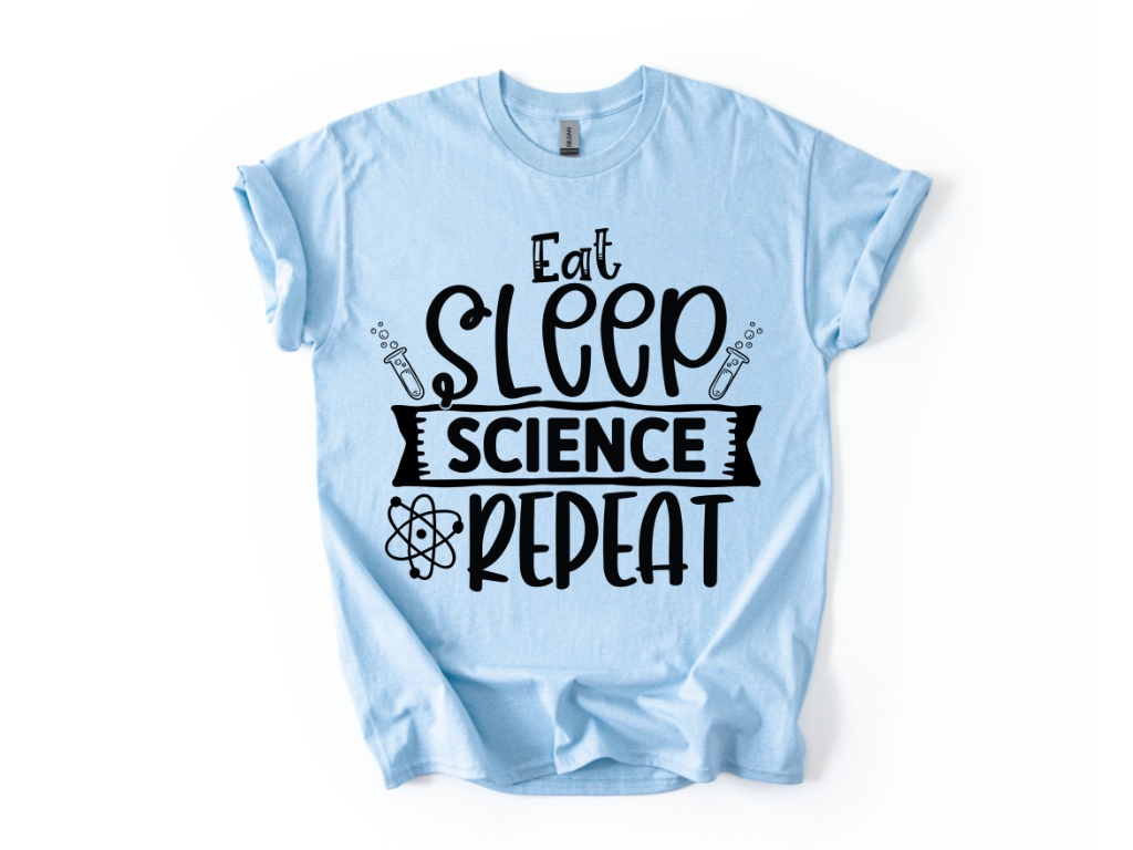 Eat Sleep Science Repeat T-Shirt