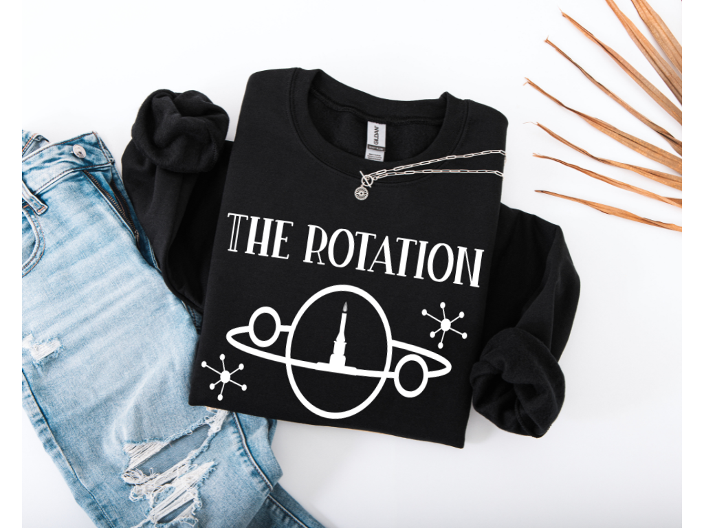 The Rotation of the Earth Really Makes My Day Crewneck