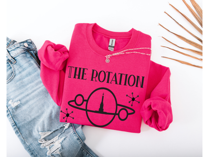 The Rotation of the Earth Really Makes My Day Crewneck