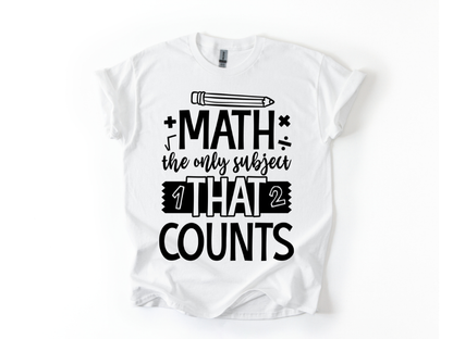 The Only Subject That Counts T-Shirt